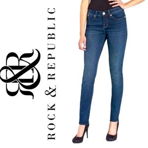 Rock & Republic® Berlin Mid-rise Skinny Jeans 10M EUC